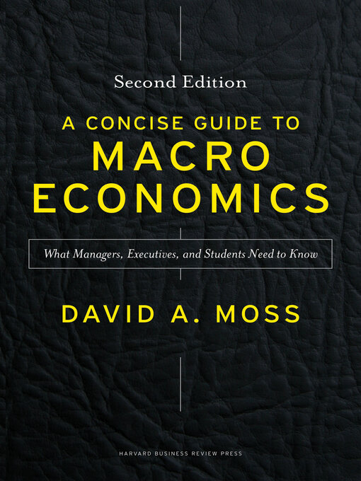 Cover image for A Concise Guide to Macroeconomics